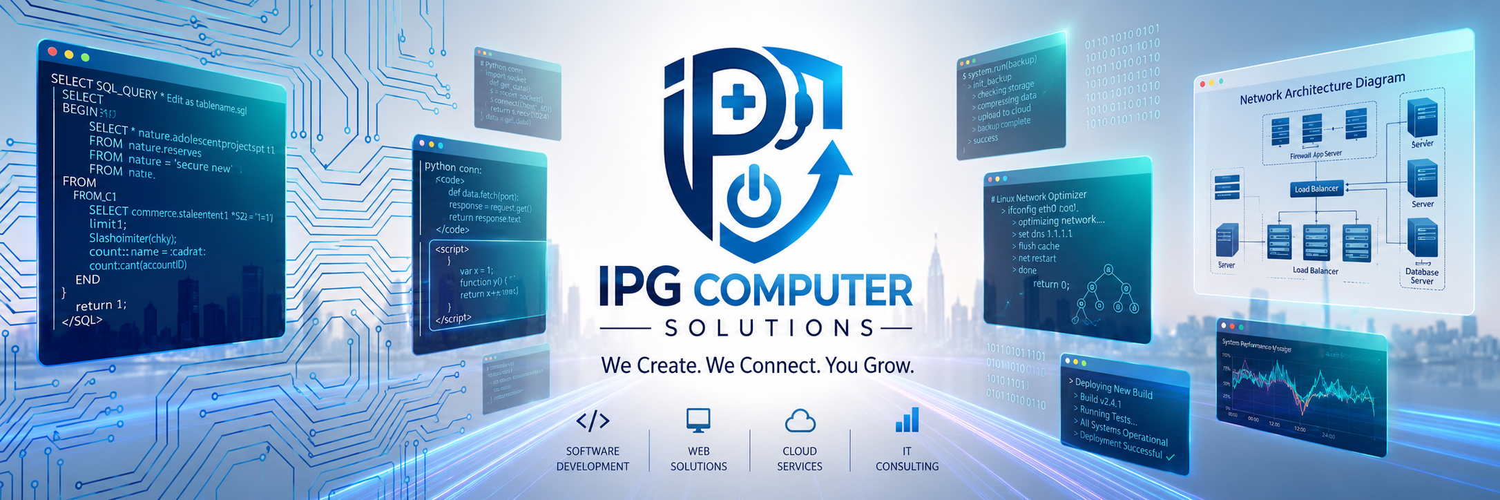 IPG Computer Solutions header